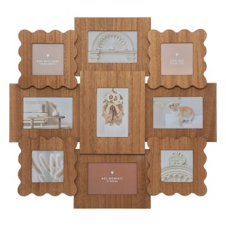 Atmosphera  Πολυκορνίζα 9 θέσεων BrianaΕφέ ξύλου, 9 φωτογραφίες  20...