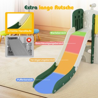 Costway Παιδική Τσουλήθρα με Αναρριχητικό Πλαίσιο & Παιχνιδοτούνελ ... Costway Παιδική Τσουλήθρα με Αναρριχητικό Πλαίσιο & Παιχνιδοτούνελ ...