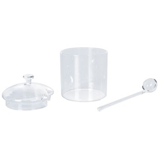 Villa dEste Home Διαφανής Ζαχαριέρα 300 ml από Βοροπυριτικό Γυαλί μ...