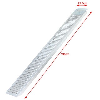 BAKAJI  Ζεύγος Ράμπες Φόρτωσης Αντιολισθητική Πλατφόρμα 195x22cm Τρ...