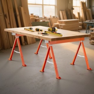 VEVOR Διπλό Σετ Βαρέος Τύπου Πάγκων Εργασίας για Ξυλουργική 600kg Ι...