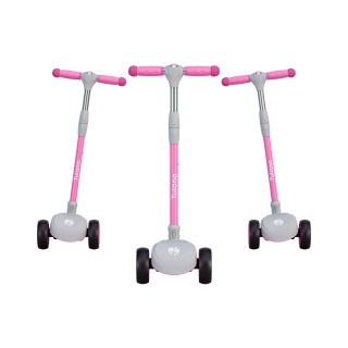 Tulano Παιδικό Scooter από 3 ετών  Ροζ Τρίτροχο Πτυσσόμενο με LED έ...