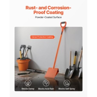 VEVOR Σετ 2 Αποξεστών Οροφής με Λαβή D, Από Ανθεκτικό Ατσάλι 45 Αφα...