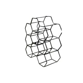 Μεταλλική Κάβα Κρασιών 9 θέσεων 29,5 x 35,8 x 20 cm KA3041 Home Dec...