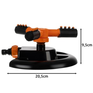 Ποτιστικό Κήπου 360° Περιστρεφόμενο με 3 Ρυθμιζόμενους ΒραχίονεςΜαύ... Ποτιστικό Κήπου 360° Περιστρεφόμενο με 3 Ρυθμιζόμενους ΒραχίονεςΜαύ...