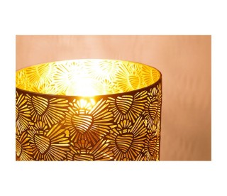 Ostaria Λάμπα Μεταλλική Corazon Μαύρη και Χρυσή -36164 Ostaria Λάμπα Μεταλλική Corazon Μαύρη και Χρυσή -36164