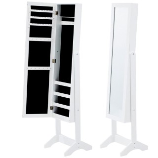 BAKAJI Ντουλάπα Καθρέφτης-Κοσμηματοθήκη με Πόρτα Αποθήκευσης Αντικε... BAKAJI Ντουλάπα Καθρέφτης-Κοσμηματοθήκη με Πόρτα Αποθήκευσης Αντικε...