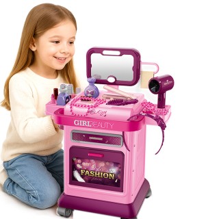 BAKAJI Καρότσι Μακιγιάζ για Κορίτσια με Αξεσουάρ Σταθμός Μακιγιάζ Π... BAKAJI Καρότσι Μακιγιάζ για Κορίτσια με Αξεσουάρ Σταθμός Μακιγιάζ Π...