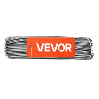 VEVOR Ανοξείδωτο Σύρμα 304 για Ράγες & Κήπους, 2mm, 35.1μ, 2kN Αντο...