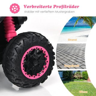 Costway 12V Ηλεκτρικό Παιδικό Τετράτροχο με Μουσική Κόρνα και LED ... Costway 12V Ηλεκτρικό Παιδικό Τετράτροχο με Μουσική Κόρνα και LED ...