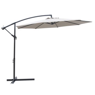 Galileo Ομπρελόνι λάμπαρα κήπου σε απόχρωση tortora 300 x ύψος 245 ...