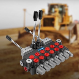 Βαλβίδα Υδραυλικού Ελέγχου VEVOR, 6 Σπείρες, 11 GPM, 4500 PSI για Τ... Βαλβίδα Υδραυλικού Ελέγχου VEVOR, 6 Σπείρες, 11 GPM, 4500 PSI για Τ...