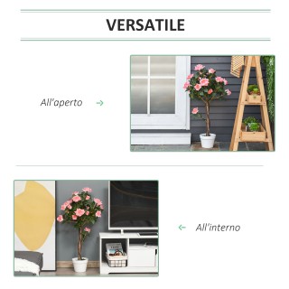 Outsunny Τεχνητό Φυτό Τριαντάφυλλο με 21 Λουλούδια σε Δοχείο Γεμισμ... Outsunny Τεχνητό Φυτό Τριαντάφυλλο με 21 Λουλούδια σε Δοχείο Γεμισμ...