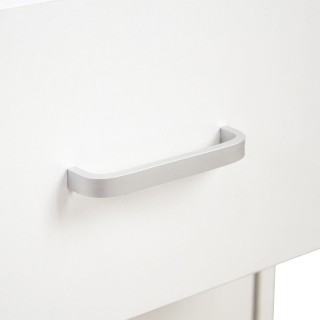 BAKAJI  Κομοδίνο Συρταριέρα με 2 Συρτάρια Ευρύχωρο Μινιμαλιστικό Σχ...