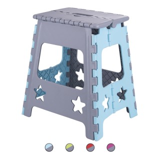 Galileo Πτυσσόμενο σκαμπό εξοικονόμησης χώρου με λαβή μεταφοράς Tot...