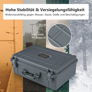 Costway 22 Σκληρό Κάλυμμα Καμεροθήκη Προσαρμόσιμη Αδιάβροχη Γκρι TA... Costway 22 Σκληρό Κάλυμμα Καμεροθήκη Προσαρμόσιμη Αδιάβροχη Γκρι TA...