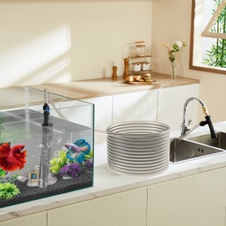 VEVOR Σκούπα Ενυδρείου με Σωλήνα 7.6m και Ορειχάλκινους Αντάπτορες ...