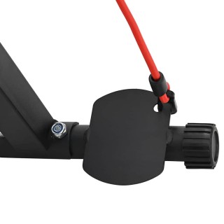 vidaXL Πάγκος Βαρών Μαύρο 131 x 41 x 100 εκ. 42007904