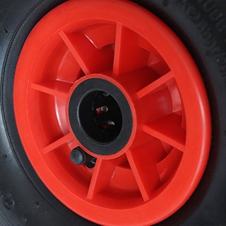 BAKAJI  Σετ 2 Πνευματικοί Τροχοί για Καρότσι 26 εκ. Καουτσούκ 3.00-...