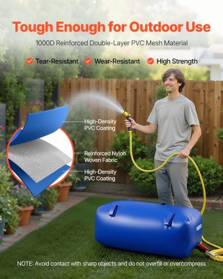 VEVOR Μεγάλη Δοχείο Αποθήκευσης Νερού 113Λ, Φορητή & Αναδιπλούμενη ... VEVOR Μεγάλη Δοχείο Αποθήκευσης Νερού 113Λ, Φορητή & Αναδιπλούμενη ...