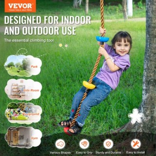 Σετ 32 Χειρολαβών Αναρρίχησης VEVOR με Σχοινί και Εξαρτήματα PYZJT... Σετ 32 Χειρολαβών Αναρρίχησης VEVOR με Σχοινί και Εξαρτήματα PYZJT...