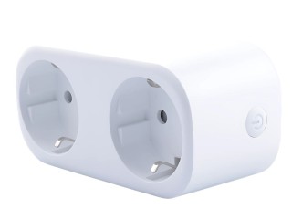 Διπλή Έξυπνη Πρίζα WiFi 16A με Χρονοδιακόπτη & Έλεγχο μέσω Εφαρμογή...