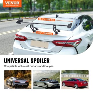 Ρυθμιζόμενη Αεροτομή Αυτοκινήτου VEVOR GT 43.3 TYXWYLHJLHJDSCP2HV0 Ρυθμιζόμενη Αεροτομή Αυτοκινήτου VEVOR GT 43.3 TYXWYLHJLHJDSCP2HV0