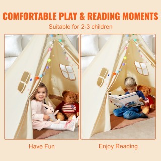 Παιδική Σκηνή 118 x 118 x 143 cm VEVOR GJSETZPZXJCKHHZ4UV0 Παιδική Σκηνή 118 x 118 x 143 cm VEVOR GJSETZPZXJCKHHZ4UV0