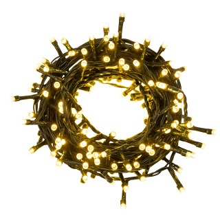 Kooper Νήμα 180 LED θερμό λευκό για εξωτερική χρήση 8 παιχνίδια φωτ...