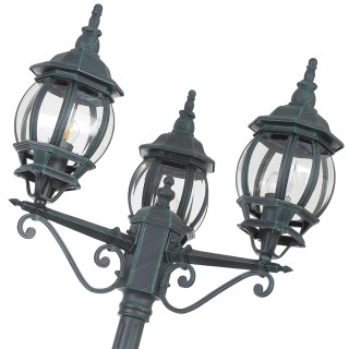 BAKAJI  Κλασικό Βικτωριανό Φανάρι Κήπου με 3 Φανάρια από Αλουμίνιο ...