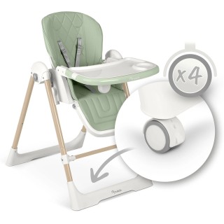 Καρεκλάκι Φαγητού & Ρηλάξ 2 σε 1 έως 15kg Πράσινο 700803 Nukido Καρεκλάκι Φαγητού & Ρηλάξ 2 σε 1 έως 15kg Πράσινο 700803 Nukido