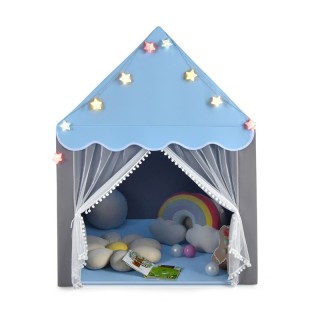Παιδική Σκηνή Σπιτάκι με Χαλάκι και Γιρλάντα με Φώτα 105 x 121 x 13...