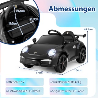 Costway Αυτοκίνητο Παιδικό Ηλεκτρικό 12V με Τηλεχειριστήριο & Απαλό... Costway Αυτοκίνητο Παιδικό Ηλεκτρικό 12V με Τηλεχειριστήριο & Απαλό...