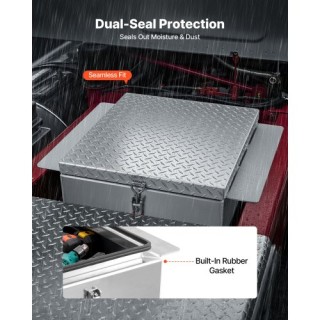 VEVOR Βαρέος Τύπου Αλουμινένιο Κουτί Εργαλείων για Καρότσα Φορτηγού... VEVOR Βαρέος Τύπου Αλουμινένιο Κουτί Εργαλείων για Καρότσα Φορτηγού...