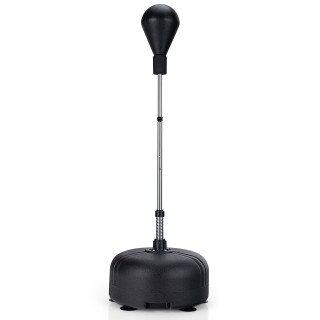 Επιδαπέδια Μπάλα Πυγμαχίας με Γάντια και Ρυθμιζόμενο Ύψος σε 4 Επίπ...