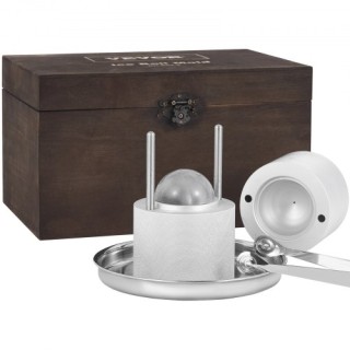 Σετ Πρέσας Πάγου VEVOR, Κατασκευαστής Σφαιρών Πάγου 60mm  BQYJYSLCG...