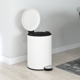 HOMCOM Κάδος Απορριμμάτων με Πεντάλ 20L με Καπάκι Απαλής Κλεισίματο... HOMCOM Κάδος Απορριμμάτων με Πεντάλ 20L με Καπάκι Απαλής Κλεισίματο...