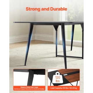 VEVOR Τραπέζι Συνεδριάσεων, 2400mm Σκαφοειδές Γραφείο για 10 Άτομα,... VEVOR Τραπέζι Συνεδριάσεων, 2400mm Σκαφοειδές Γραφείο για 10 Άτομα,...