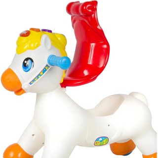 BAKAJI Άλογο Κουνιστό 2σε1 Καβαλάρης Καβαλίσιμο με Ρόδες Φώτα Ήχου... BAKAJI Άλογο Κουνιστό 2σε1 Καβαλάρης Καβαλίσιμο με Ρόδες Φώτα Ήχου...