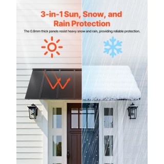 VEVOR Τέντα Πόρτας 80x36 in Εξωτερική Αίθριο Ατσάλινη JSGDSZYP80IN4... VEVOR Τέντα Πόρτας 80x36 in Εξωτερική Αίθριο Ατσάλινη JSGDSZYP80IN4...