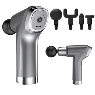 Verk Group Ισχυρό Πιστόλι Μασάζ με 4 Κεφαλές για Ανακούφιση 59074... Verk Group Ισχυρό Πιστόλι Μασάζ με 4 Κεφαλές για Ανακούφιση 59074...