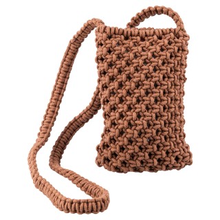 Villa dEste Home Mini τσάντα παραλίας με πλεκτό ιμάντα σε βαμβάκι 1...