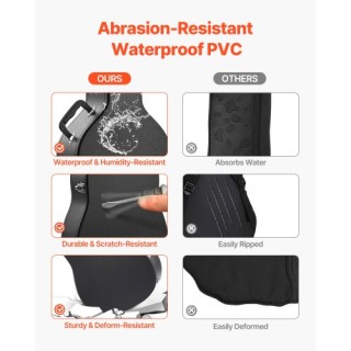 VEVOR Σκληρή Θήκη Κιθάρας VEVOR 43.31 με Κλειδαριά για Ακουστική Κι... VEVOR Σκληρή Θήκη Κιθάρας VEVOR 43.31 με Κλειδαριά για Ακουστική Κι...