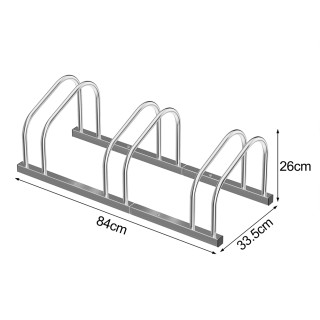 BAKAJI Χώρος Στάθμευσης Ποδηλάτων 3 Θέσεων Σταντ Στήριγμα Ράφι Ποδ... BAKAJI Χώρος Στάθμευσης Ποδηλάτων 3 Θέσεων Σταντ Στήριγμα Ράφι Ποδ...