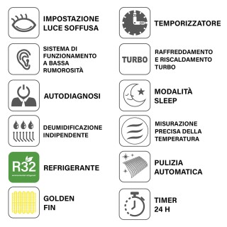 Kooper Κλιματιστικό inverter με αντλία θερμότητας και τηλεχειριστήρ...