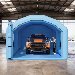 VEVOR Φουσκωτό Θάλαμο Βαφής 10 x 6 x 4 μ με Φίλτρο Αέρα για Αυτοκίν... VEVOR Φουσκωτό Θάλαμο Βαφής 10 x 6 x 4 μ με Φίλτρο Αέρα για Αυτοκίν...