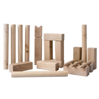 BAKAJI Ξύλινο Σκανδιναβικό Παιχνίδι Σκάκι με Θήκη - Επιτραπέζιο Βίκ...