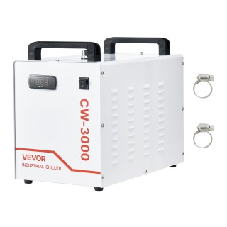VEVOR Βιομηχανικός Ψύκτης Νερού CW-3000 με Δεξαμενή 9L & Μέγ. Ροή 1...