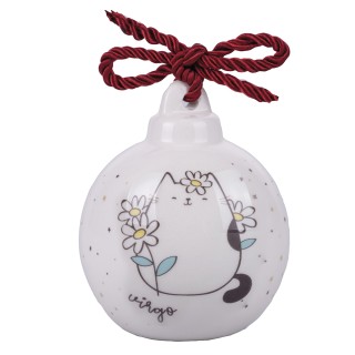 Villa dEste Home Κεραμική Χριστουγεννιάτικη Μπάλα Oroscocats Παρθέν... Villa dEste Home Κεραμική Χριστουγεννιάτικη Μπάλα Oroscocats Παρθέν...