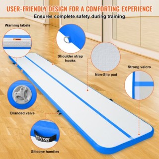 VEVOR 6m Φουσκωτό Στρώμα Γυμναστικής με Αντλία ZFXKKFQD20FTADVBOV2 VEVOR 6m Φουσκωτό Στρώμα Γυμναστικής με Αντλία ZFXKKFQD20FTADVBOV2